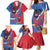 Carnival Dominicano Family Matching Mermaid Dress and Hawaiian Shirt Dominican Republic Diablos Cojuelos Mask