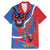 Carnival Dominicano Family Matching Mermaid Dress and Hawaiian Shirt Dominican Republic Diablos Cojuelos Mask