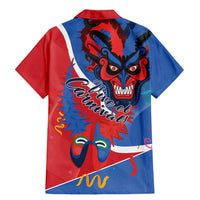 Carnival Dominicano Family Matching Mermaid Dress and Hawaiian Shirt Dominican Republic Diablos Cojuelos Mask