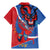 Carnival Dominicano Family Matching Mermaid Dress and Hawaiian Shirt Dominican Republic Diablos Cojuelos Mask