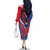 Carnival Dominicano Family Matching Off The Shoulder Long Sleeve Dress and Hawaiian Shirt Dominican Republic Diablos Cojuelos Mask