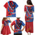 Carnival Dominicano Family Matching Puletasi and Hawaiian Shirt Dominican Republic Diablos Cojuelos Mask