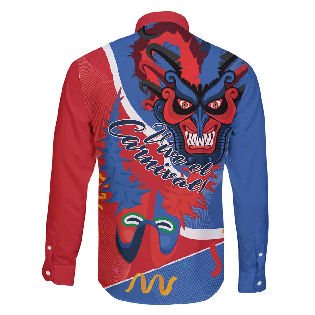 Carnival Dominicano Family Matching Puletasi and Hawaiian Shirt Dominican Republic Diablos Cojuelos Mask