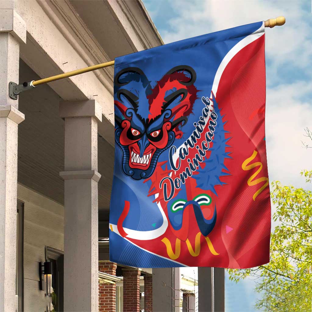 Carnival Dominicano Garden Flag Dominican Republic Diablos Cojuelos Mask