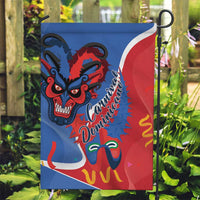 Carnival Dominicano Garden Flag Dominican Republic Diablos Cojuelos Mask