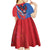Carnival Dominicano Kid Short Sleeve Dress Dominican Republic Diablos Cojuelos Mask