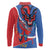 Carnival Dominicano Long Sleeve Polo Shirt Dominican Republic Diablos Cojuelos Mask