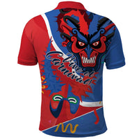 Carnival Dominicano Polo Shirt Dominican Republic Diablos Cojuelos Mask