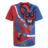 Carnival Dominicano Rugby Jersey Dominican Republic Diablos Cojuelos Mask