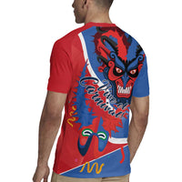 Carnival Dominicano Rugby Jersey Dominican Republic Diablos Cojuelos Mask