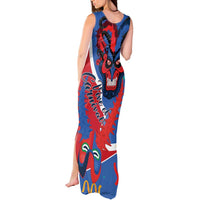 Carnival Dominicano Tank Maxi Dress Dominican Republic Diablos Cojuelos Mask