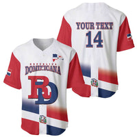 Custom Dominican Republic 2025 Baseball Baseball Jersey Go Champions Flag Style