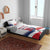 Custom Dominican Republic 2025 Baseball Bedding Set Go Champions Flag Style