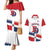 Custom Dominican Republic 2025 Baseball Couples Matching Mermaid Dress and Hawaiian Shirt Go Champions Flag Style