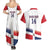 Custom Dominican Republic 2025 Baseball Couples Matching Summer Maxi Dress and Hawaiian Shirt Go Champions Flag Style