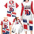 Custom Dominican Republic 2025 Baseball Family Matching Long Sleeve Bodycon Dress and Hawaiian Shirt Go Champions Flag Style