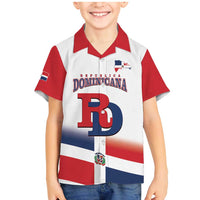 Custom Dominican Republic 2025 Baseball Family Matching Mermaid Dress and Hawaiian Shirt Go Champions Flag Style