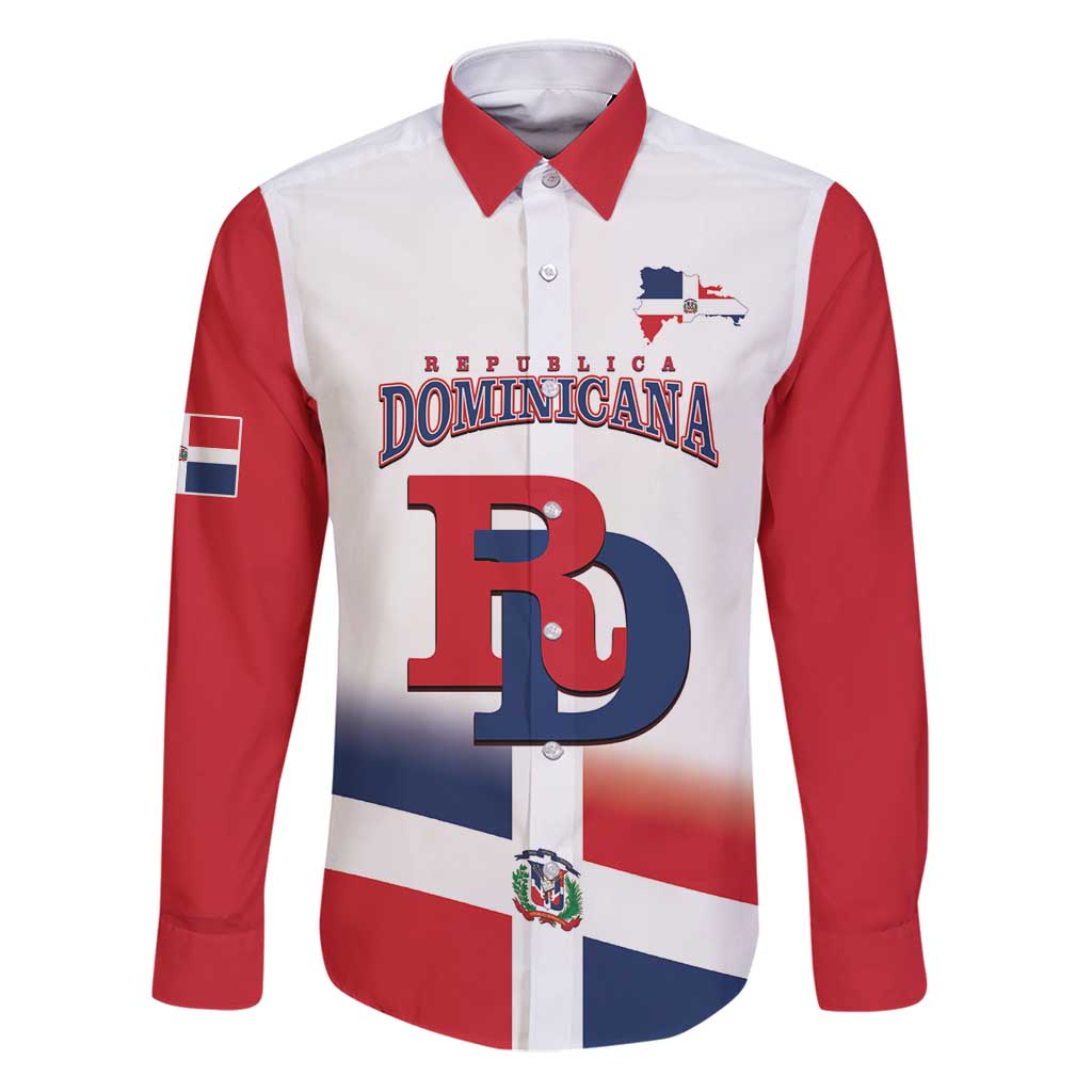 Custom Dominican Republic 2025 Baseball Family Matching Puletasi and Hawaiian Shirt Go Champions Flag Style