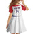 Custom Dominican Republic 2025 Baseball Family Matching Short Sleeve Bodycon Dress and Hawaiian Shirt Go Champions Flag Style