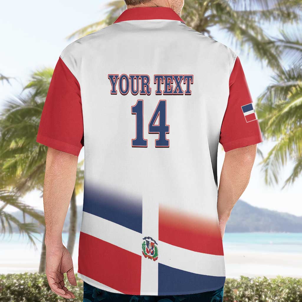 Custom Dominican Republic 2025 Baseball Hawaiian Shirt Go Champions Flag Style