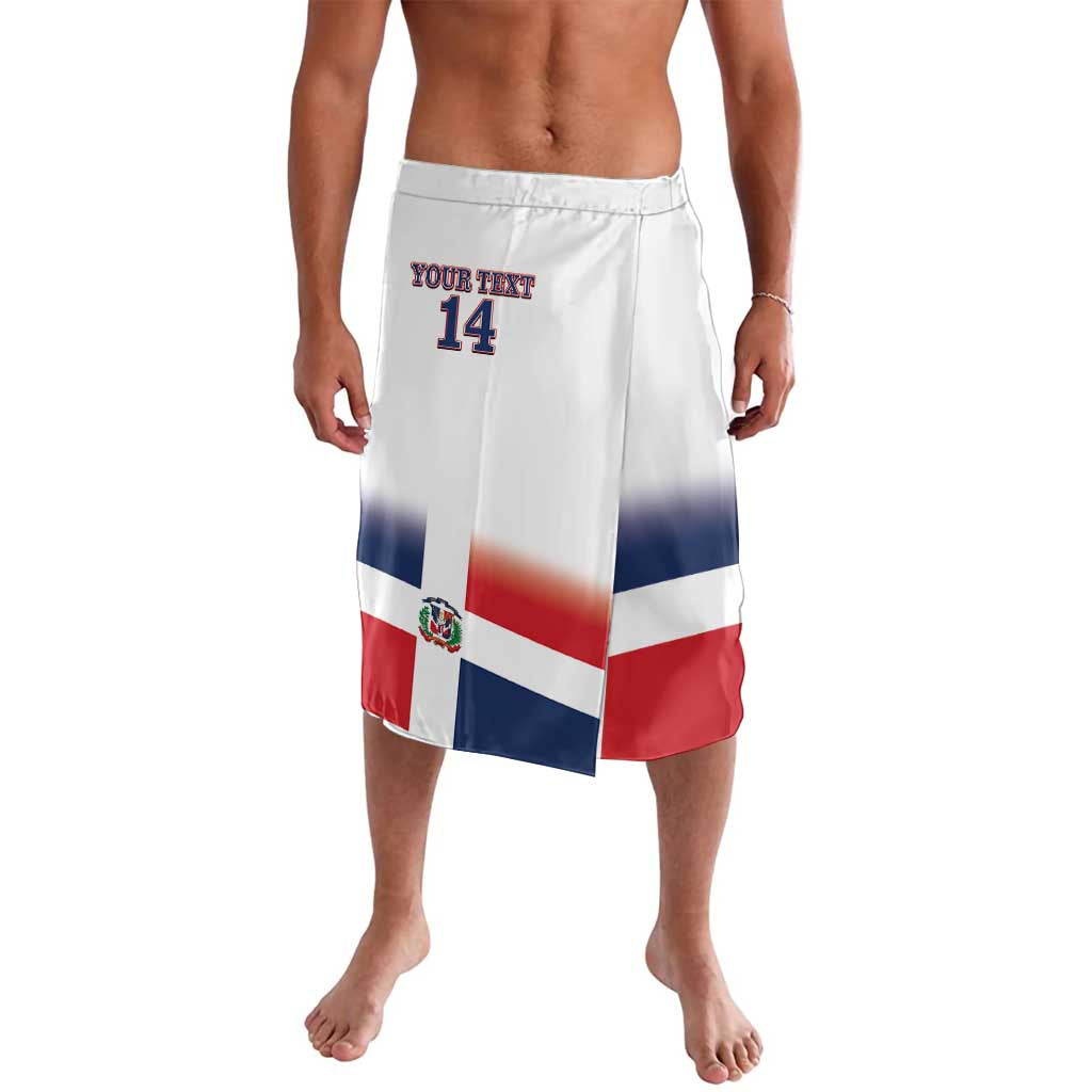 Custom Dominican Republic 2025 Baseball Lavalava Go Champions Flag Style