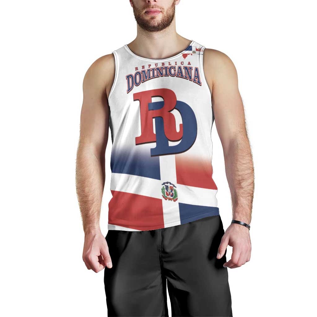 Custom Dominican Republic 2025 Baseball Men Tank Top Go Champions Flag Style