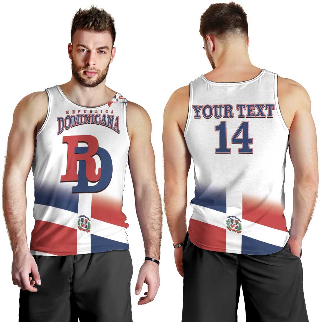 Custom Dominican Republic 2025 Baseball Men Tank Top Go Champions Flag Style
