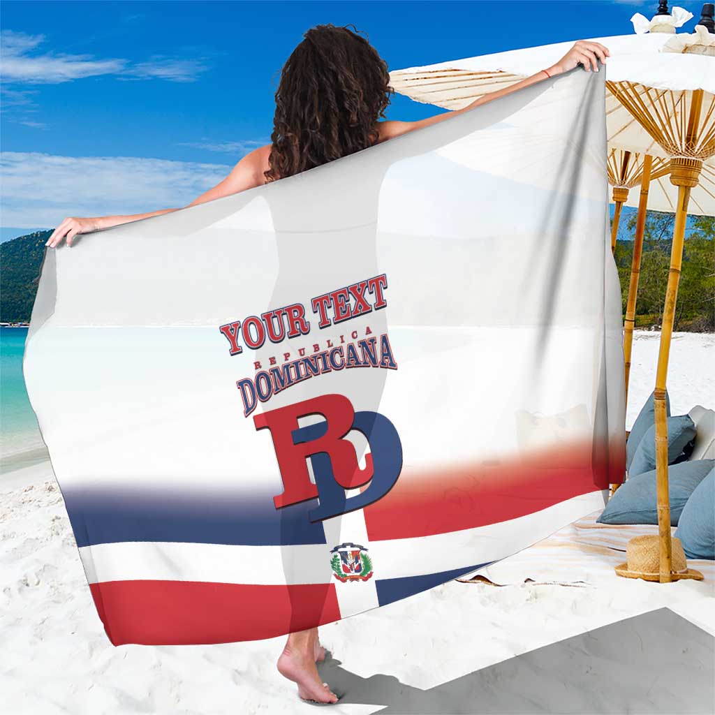 Custom Dominican Republic 2025 Baseball Sarong Go Champions Flag Style