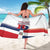 Custom Dominican Republic 2025 Baseball Sarong Go Champions Flag Style