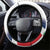 Dominican Republic 2025 Baseball Steering Wheel Cover Go Champions Flag Style