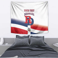 Custom Dominican Republic 2025 Baseball Tapestry Go Champions Flag Style
