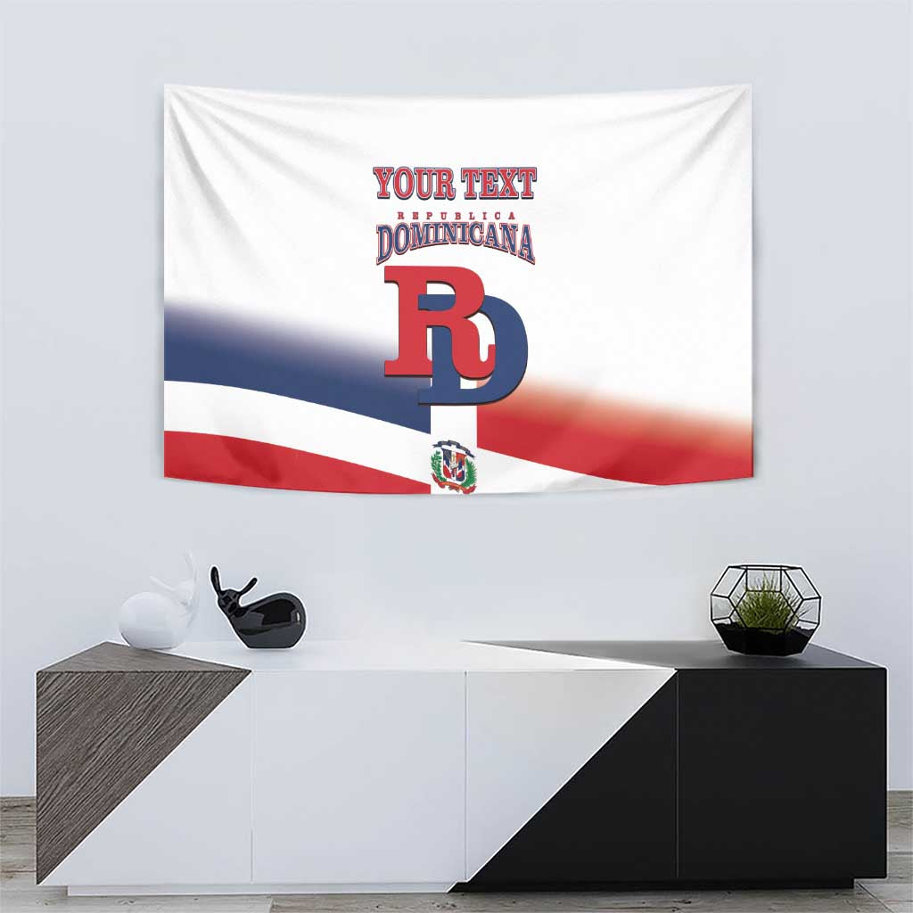 Custom Dominican Republic 2025 Baseball Tapestry Go Champions Flag Style