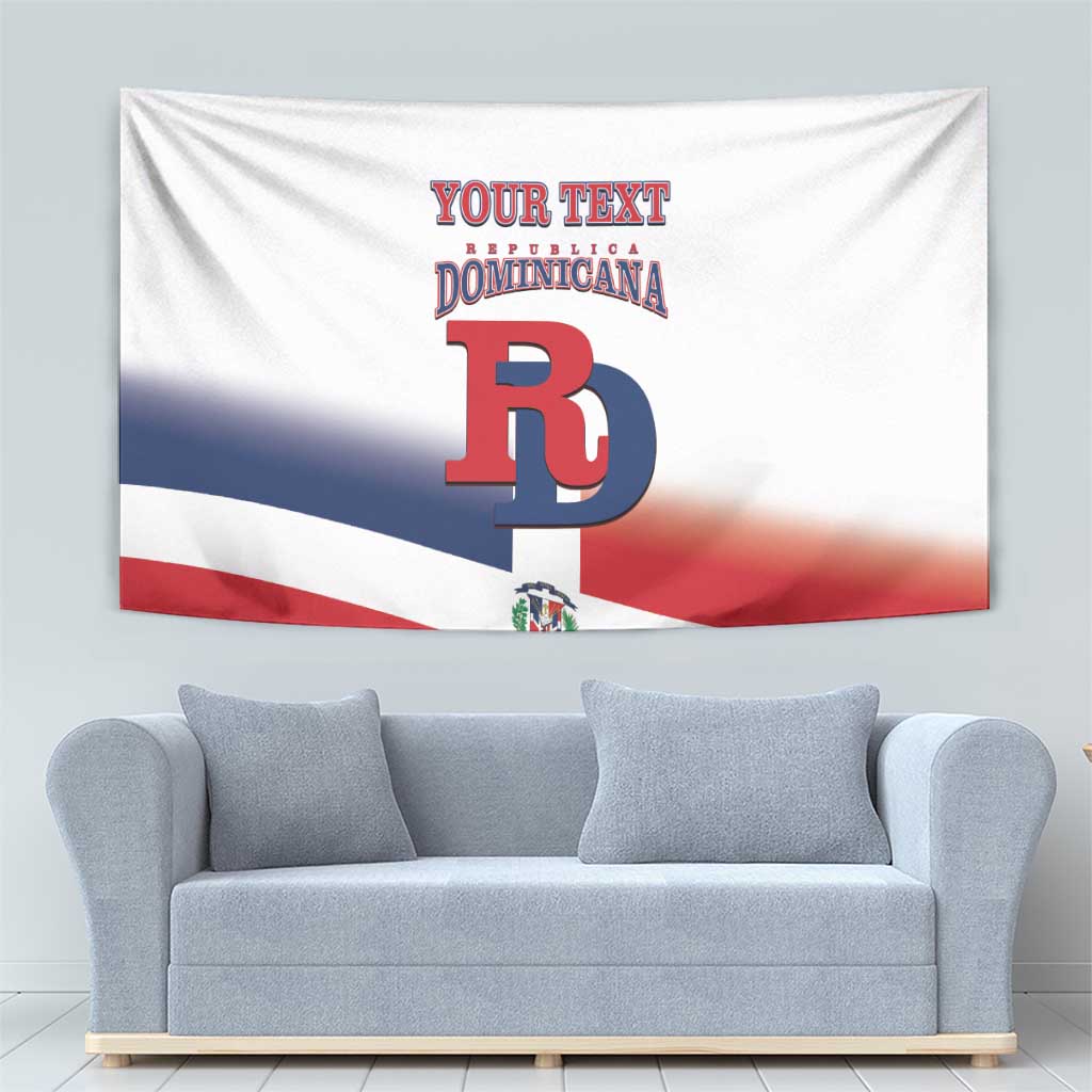 Custom Dominican Republic 2025 Baseball Tapestry Go Champions Flag Style