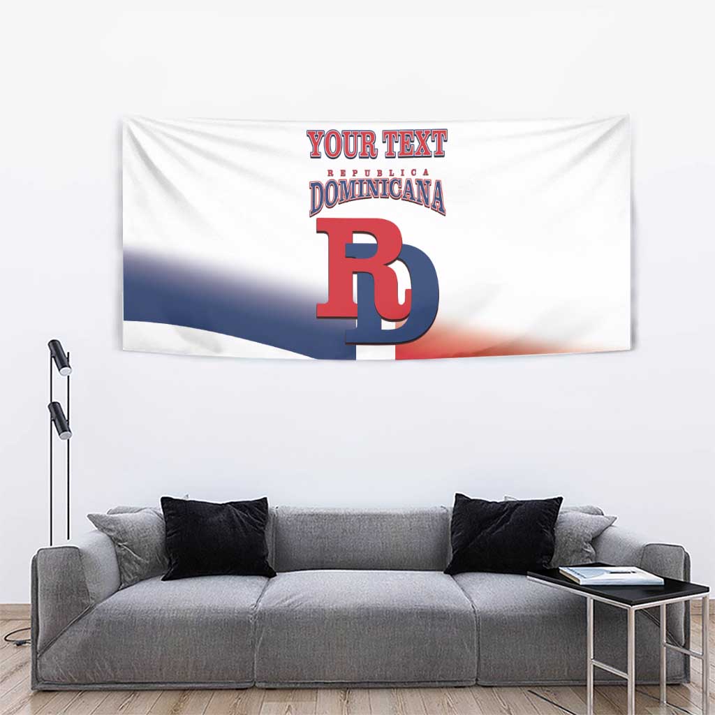 Custom Dominican Republic 2025 Baseball Tapestry Go Champions Flag Style