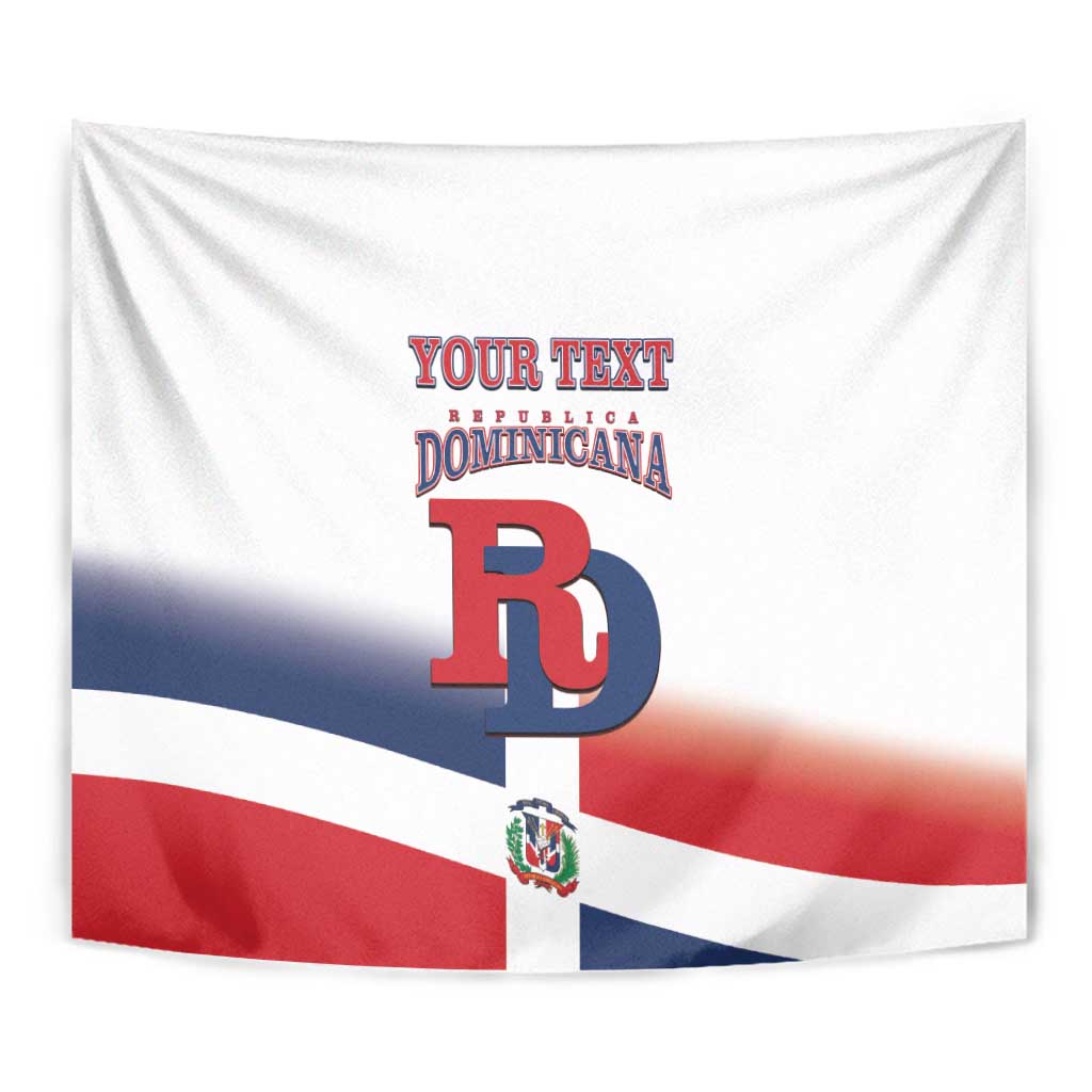 Custom Dominican Republic 2025 Baseball Tapestry Go Champions Flag Style