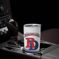 Custom Dominican Republic 2025 Baseball Tumbler Cup Go Champions Flag Style