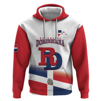 Custom Dominican Republic 2025 Baseball Zip Hoodie Go Champions Flag Style - Wonder Print Shop