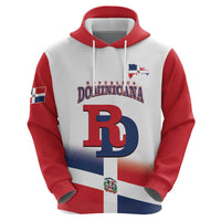 Custom Dominican Republic 2025 Baseball Zip Hoodie Go Champions Flag Style - Wonder Print Shop