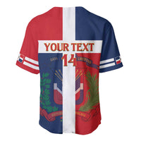 Custom Dominican Republic Football Baseball Jersey Go Champions Flag Style
