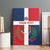 Custom Dominican Republic Football Canvas Wall Art Go Champions Flag Style