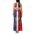 Custom Dominican Republic Football Family Matching Tank Maxi Dress and Hawaiian Shirt Go Champions Flag Style