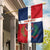 Custom Dominican Republic Football Garden Flag Go Champions Flag Style