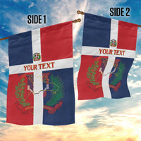 Custom Dominican Republic Football Garden Flag Go Champions Flag Style