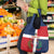 Custom Dominican Republic Football Grocery Bag Go Champions Flag Style
