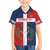 Custom Dominican Republic Football Hawaiian Shirt Go Champions Flag Style
