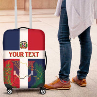 Custom Dominican Republic Football Luggage Cover Go Champions Flag Style