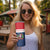 Custom Dominican Republic Football Skinny Tumbler Go Champions Flag Style