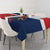 Custom Dominican Republic Football Tablecloth Go Champions Flag Style