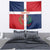 Custom Dominican Republic Football Tapestry Go Champions Flag Style
