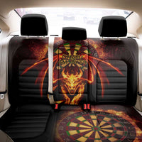 Cymru Am Byth Wales Darts Back Car Seat Cover Go Welsh Flame Style